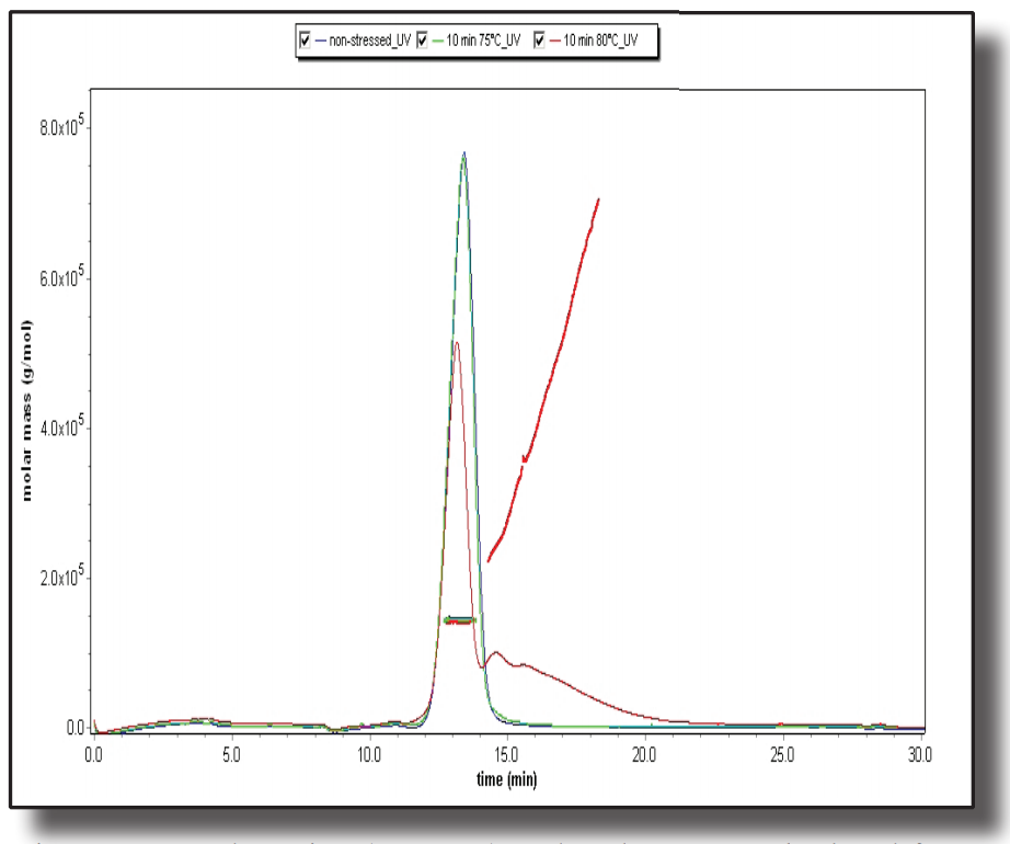 IgG Aggregation via Fluorescent Dye Detection